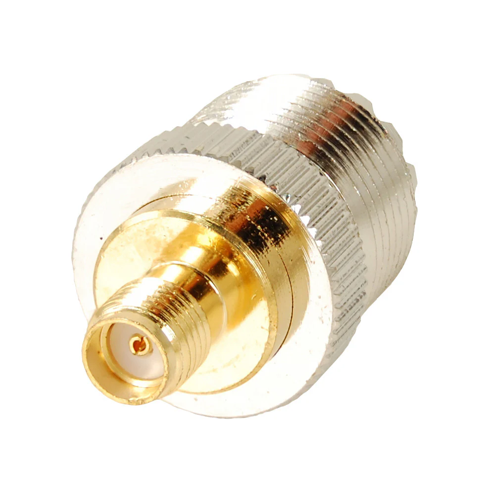DHT Electronics SMA-F to SO-239 (UHF-F) Adapter 2-Pack