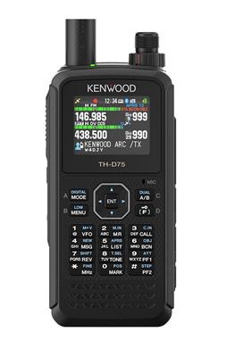 Kenwood TH-D75A 144/220/430MHz Tri-Band Handheld with D-STAR and APRS