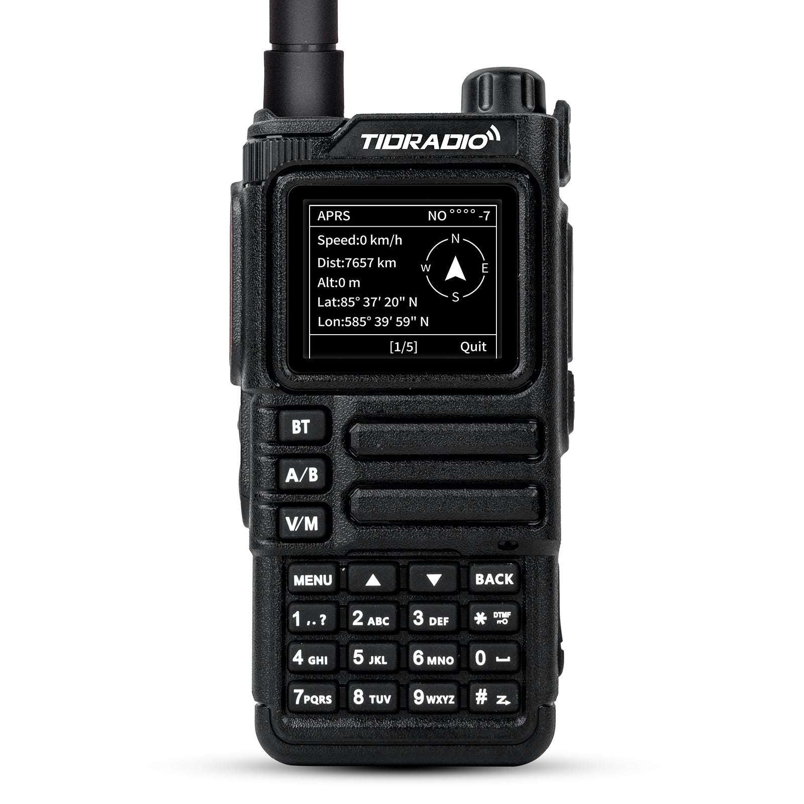 TIDRADIO TD-H9 10W APRS & GPS Bluetooth Handheld